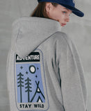 パーステップ(PERSTEP) ADVENTURE HOODIE GREY DEHD4381
