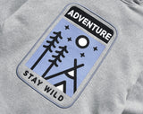 パーステップ(PERSTEP) ADVENTURE HOODIE GREY DEHD4381