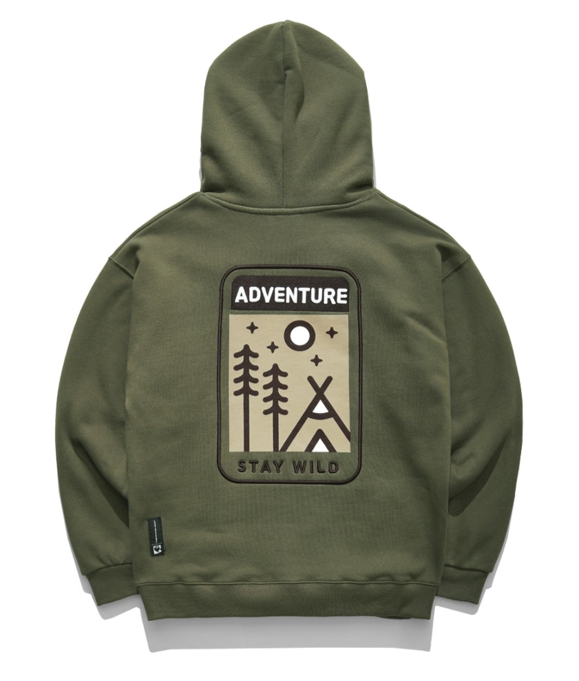 パーステップ(PERSTEP) ADVENTURE HOODIE KHAKI DEHD4381