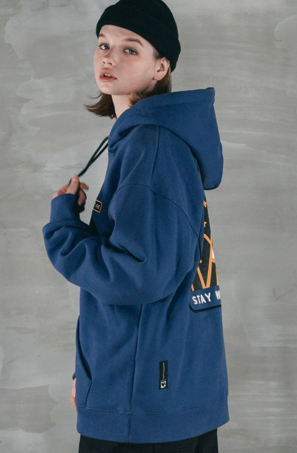 パーステップ(PERSTEP) ADVENTURE HOODIE NAVY DEHD4381