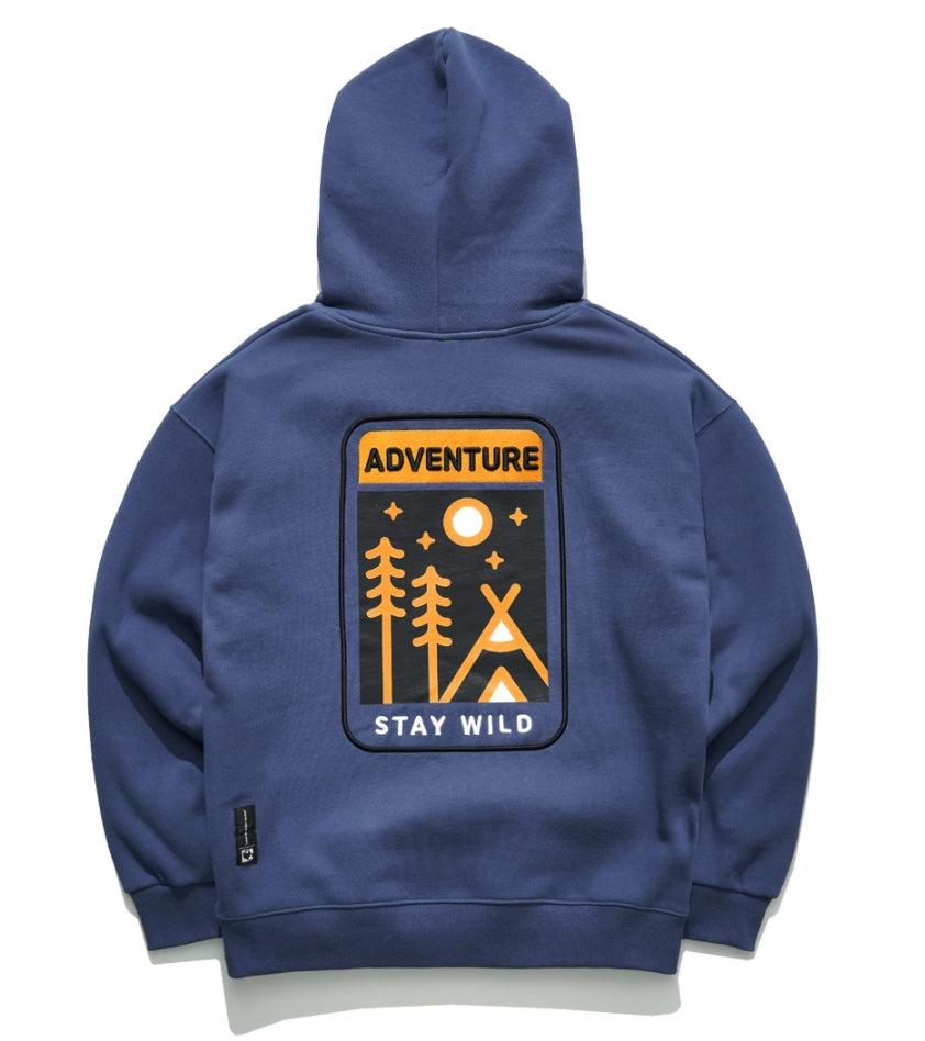 パーステップ(PERSTEP) ADVENTURE HOODIE NAVY DEHD4381