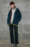 パーステップ(PERSTEP) BASIC COTTON CARDIGAN NAVY SMOT4378