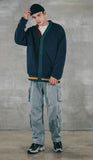 パーステップ(PERSTEP) BASIC COTTON CARDIGAN NAVY SMOT4378