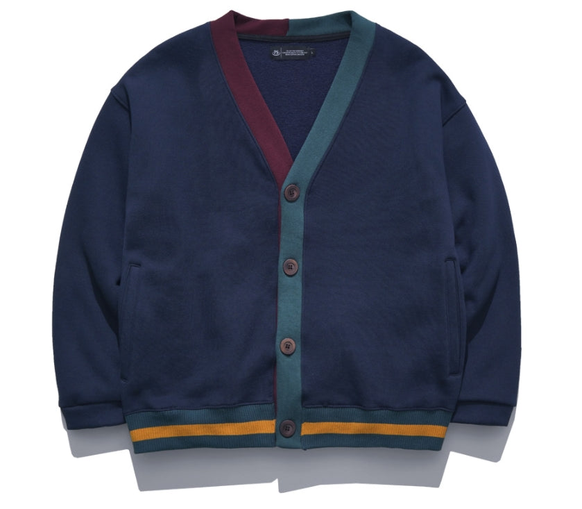 パーステップ(PERSTEP) BASIC COTTON CARDIGAN NAVY SMOT4378