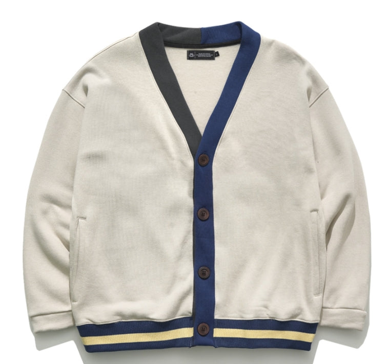 パーステップ(PERSTEP) BASIC COTTON CARDIGAN LIGHT BEIGE SMOT4378