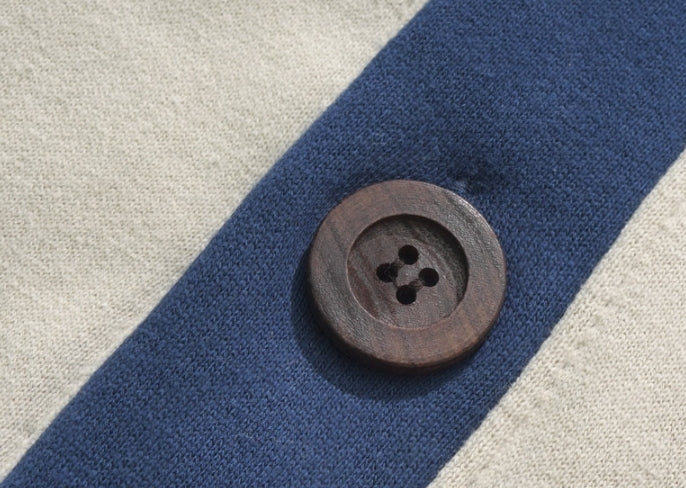 パーステップ(PERSTEP) BASIC COTTON CARDIGAN LIGHT BEIGE SMOT4378