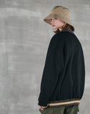 パーステップ(PERSTEP) BASIC COTTON CARDIGAN BLACK SMOT4378
