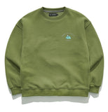 パーステップ(PERSTEP) CARRY ON SWEATSHIRT OLIVE SMMT4383