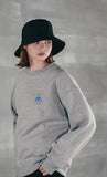 パーステップ(PERSTEP) CARRY ON SWEATSHIRT GREY SMMT4383