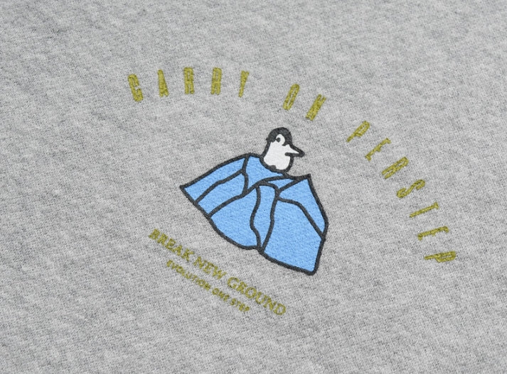 パーステップ(PERSTEP) CARRY ON SWEATSHIRT GREY SMMT4383