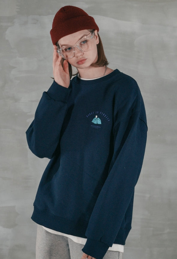 パーステップ(PERSTEP) CARRY ON SWEATSHIRT NAVY SMMT4383