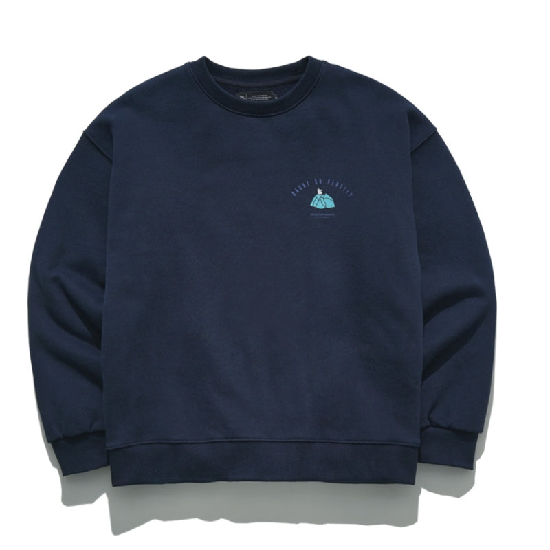 パーステップ(PERSTEP) CARRY ON SWEATSHIRT NAVY SMMT4383