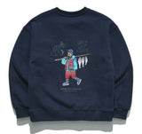 パーステップ(PERSTEP) CARRY ON SWEATSHIRT NAVY SMMT4383