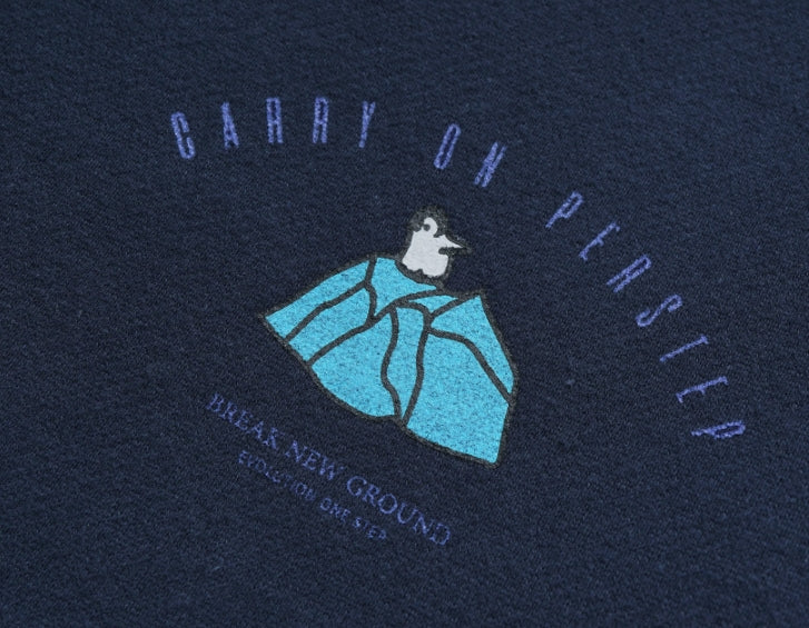 パーステップ(PERSTEP) CARRY ON SWEATSHIRT NAVY SMMT4383