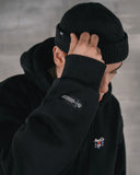 パーステップ(PERSTEP) HIGHER HOODIE BLACK MSHD4382