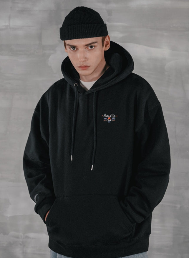 パーステップ(PERSTEP) HIGHER HOODIE BLACK MSHD4382