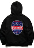 パーステップ(PERSTEP) HIGHER HOODIE BLACK MSHD4382