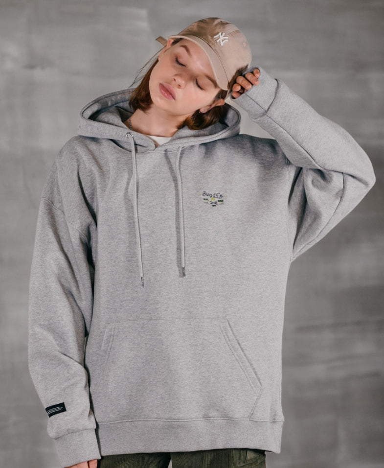 パーステップ(PERSTEP) HIGHER HOODIE GREY MSHD4382