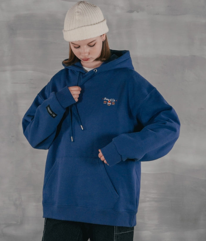 パーステップ(PERSTEP) HIGHER HOODIE NAVY MSHD4382