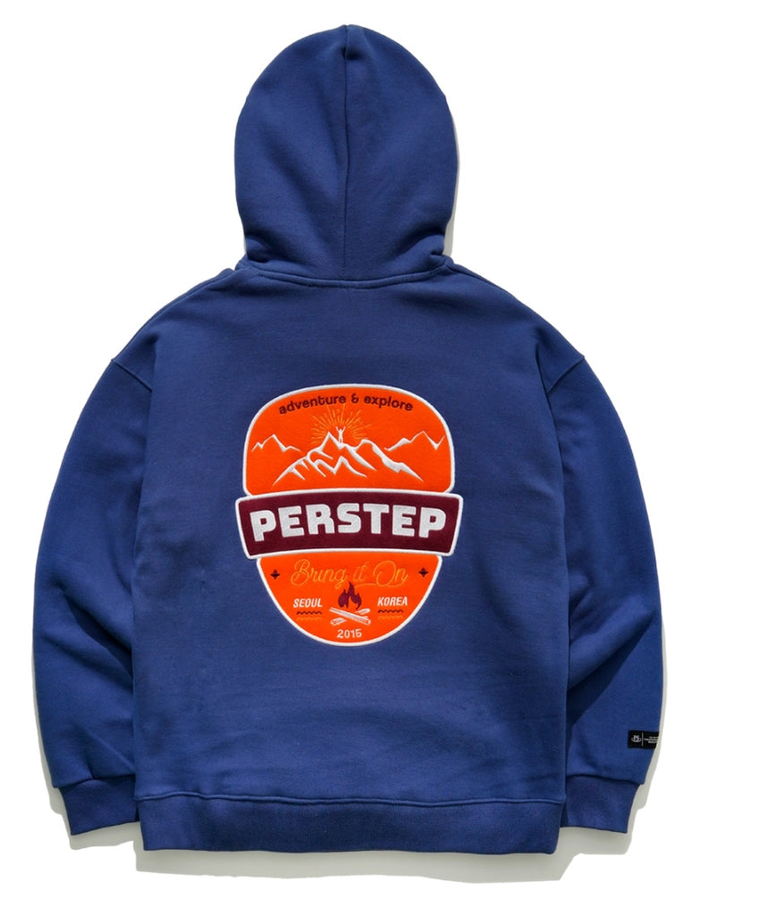 パーステップ(PERSTEP) HIGHER HOODIE NAVY MSHD4382