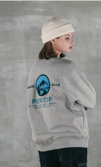 パーステップ(PERSTEP) RESTART SWEATSHIRT GREY BJMT4386