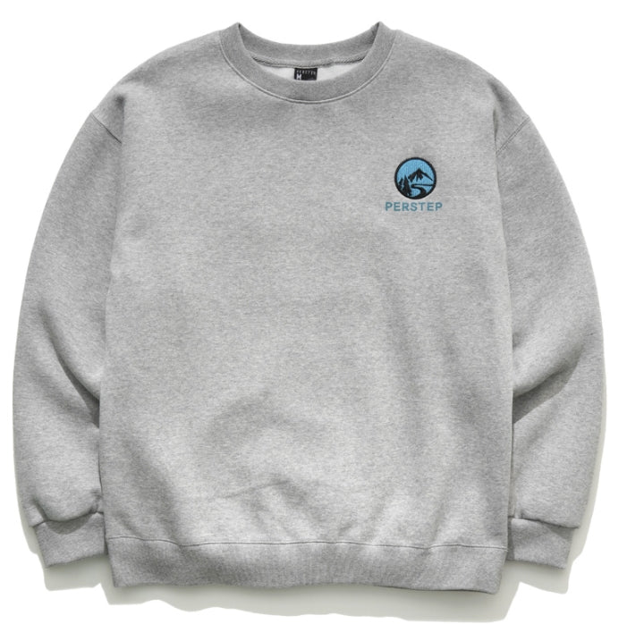 パーステップ(PERSTEP) RESTART SWEATSHIRT GREY BJMT4386