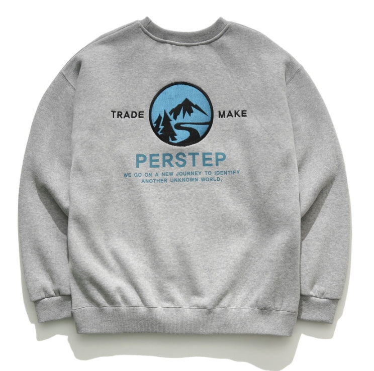 パーステップ(PERSTEP) RESTART SWEATSHIRT GREY BJMT4386