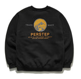 パーステップ(PERSTEP) RESTART SWEATSHIRT BLACK BJMT4386