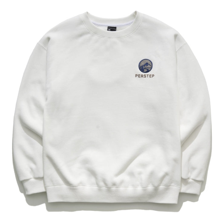 パーステップ(PERSTEP) RESTART SWEATSHIRT IVORY BJMT4386