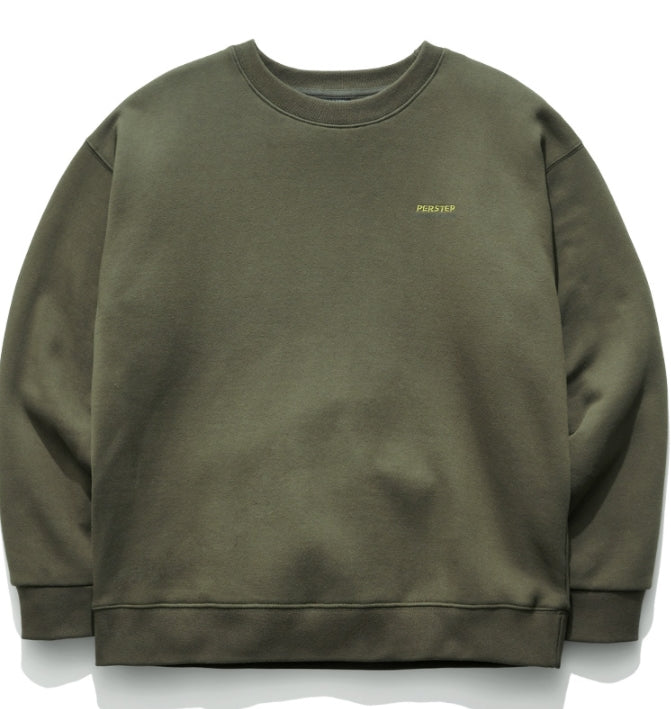 パーステップ(PERSTEP) MOVEMENT SWEATSHIRT KHAKI MSMT4377