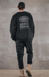パーステップ(PERSTEP) MOVEMENT SWEATSHIRT BLACK MSMT4377