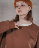 パーステップ(PERSTEP) MOVEMENT SWEATSHIRT BROWN MSMT4377