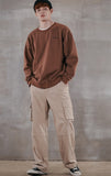 パーステップ(PERSTEP) MOVEMENT SWEATSHIRT BROWN MSMT4377