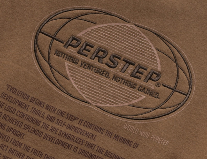 パーステップ(PERSTEP) MOVEMENT SWEATSHIRT BROWN MSMT4377