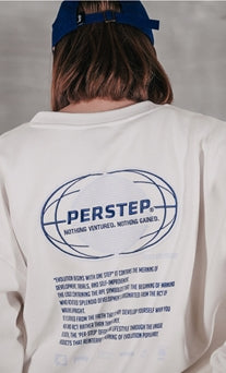 パーステップ(PERSTEP) MOVEMENT SWEATSHIRT IVORY MSMT4377
