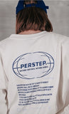パーステップ(PERSTEP) MOVEMENT SWEATSHIRT IVORY MSMT4377