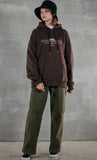 パーステップ(PERSTEP) WORLDWIDE HOODIE BROWN JUHD4371