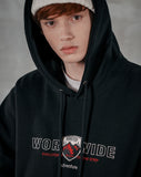 パーステップ(PERSTEP) WORLDWIDE HOODIE BLACK JUHD4371