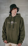 パーステップ(PERSTEP) WORLDWIDE HOODIE KHAKI JUHD4371