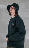 パーステップ(PERSTEP) SEMI CIRCLE MOUNTAIN SWEATSHIRT BLACK BJMT4367