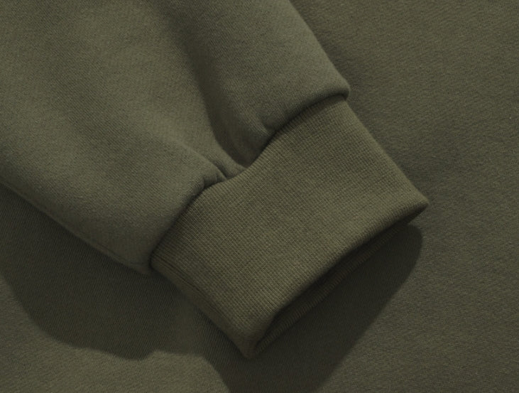 パーステップ(PERSTEP) SEMI CIRCLE MOUNTAIN SWEATSHIRT KHAKI BJMT4367