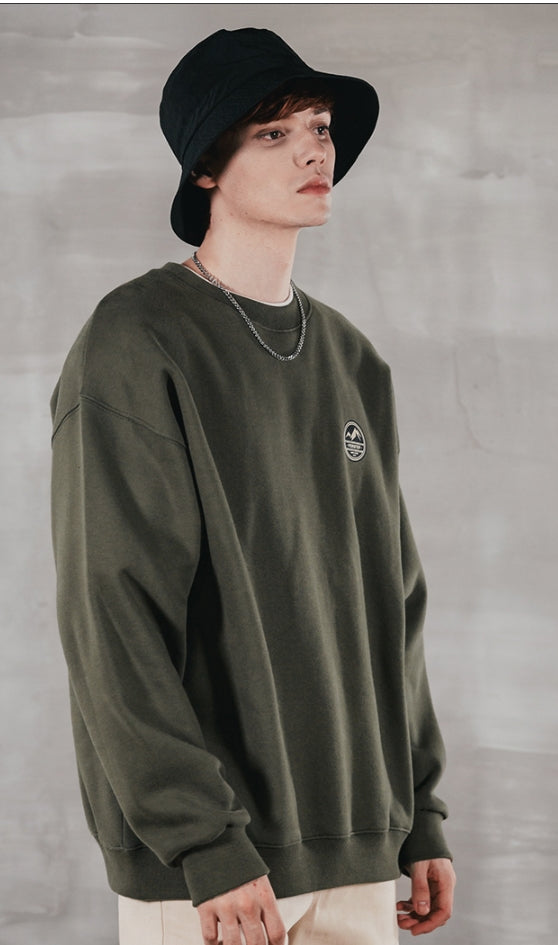 パーステップ(PERSTEP) CLIMB SWEATSHIRT KHAKI JUMT4370
