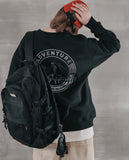 パーステップ(PERSTEP) CLIMB SWEATSHIRT BLACK JUMT4370