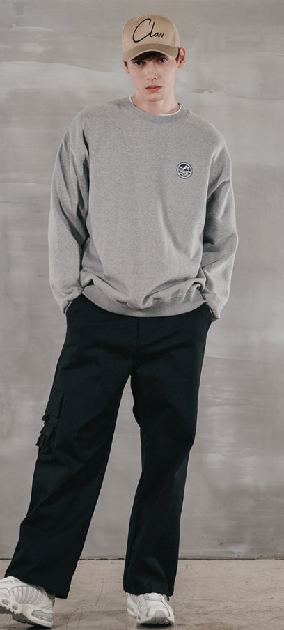 パーステップ(PERSTEP) CLIMB SWEATSHIRT GREY JUMT4370