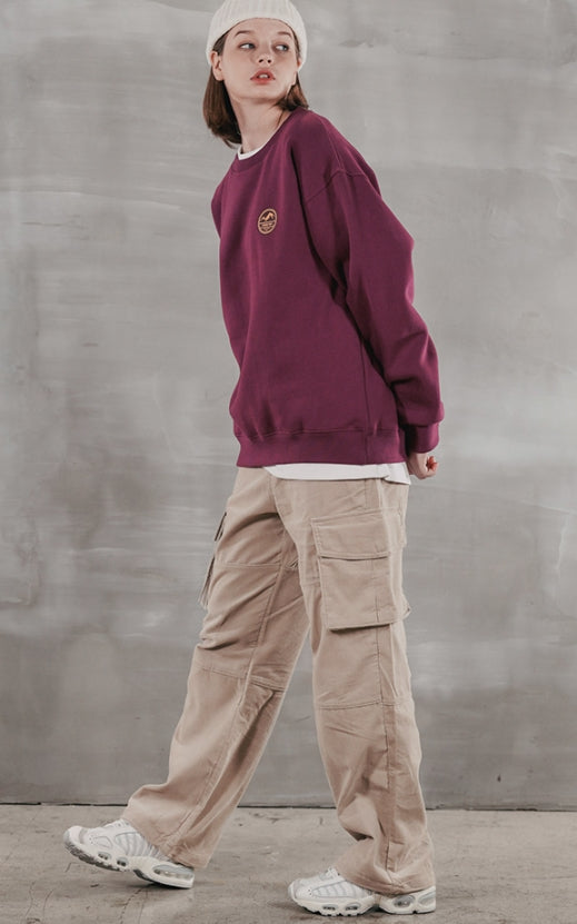 パーステップ(PERSTEP) CLIMB SWEATSHIRT PURPLE JUMT4370