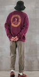 パーステップ(PERSTEP) CLIMB SWEATSHIRT PURPLE JUMT4370