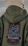 パーステップ(PERSTEP) NEVERSHOP HOODIE KHAKI JUHD4374