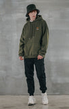 パーステップ(PERSTEP) NEVERSHOP HOODIE KHAKI JUHD4374