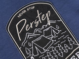 パーステップ(PERSTEP) NEVERSHOP HOODIE NAVY JUHD4374