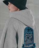 パーステップ(PERSTEP) NEVERSHOP HOODIE GREY JUHD4374